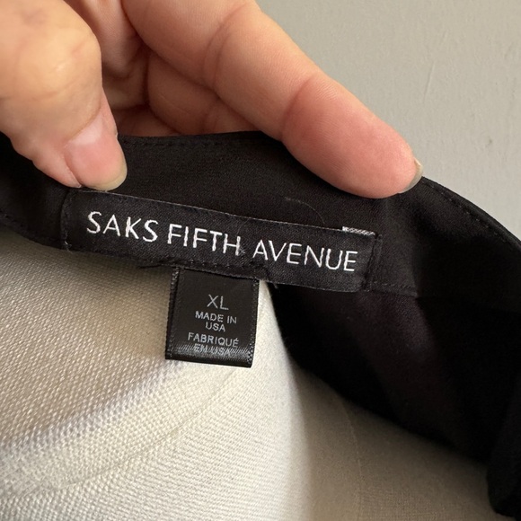Saks 5th Ave midi black tunic - Picture 5 of 6